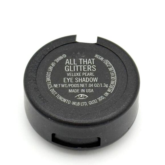 MAC Veluxe Pearl Eyeshadow All That Glitters Full Size 1.3g/0.04 Oz - Picture 3 of 3